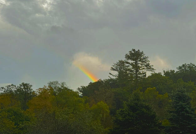 WisConfluence 2024 End-of-Event Rainbow